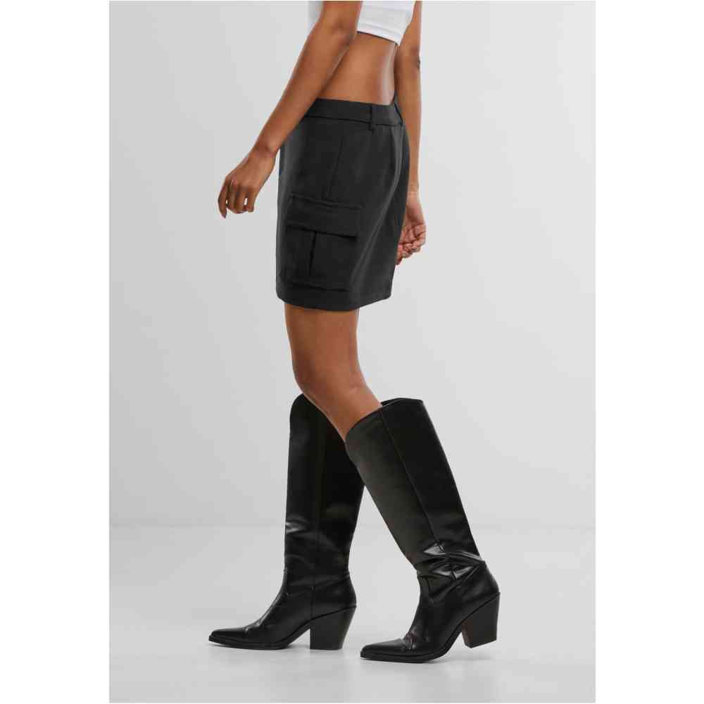 Urban Classics - Patched Pocket Jupe courte - Noir